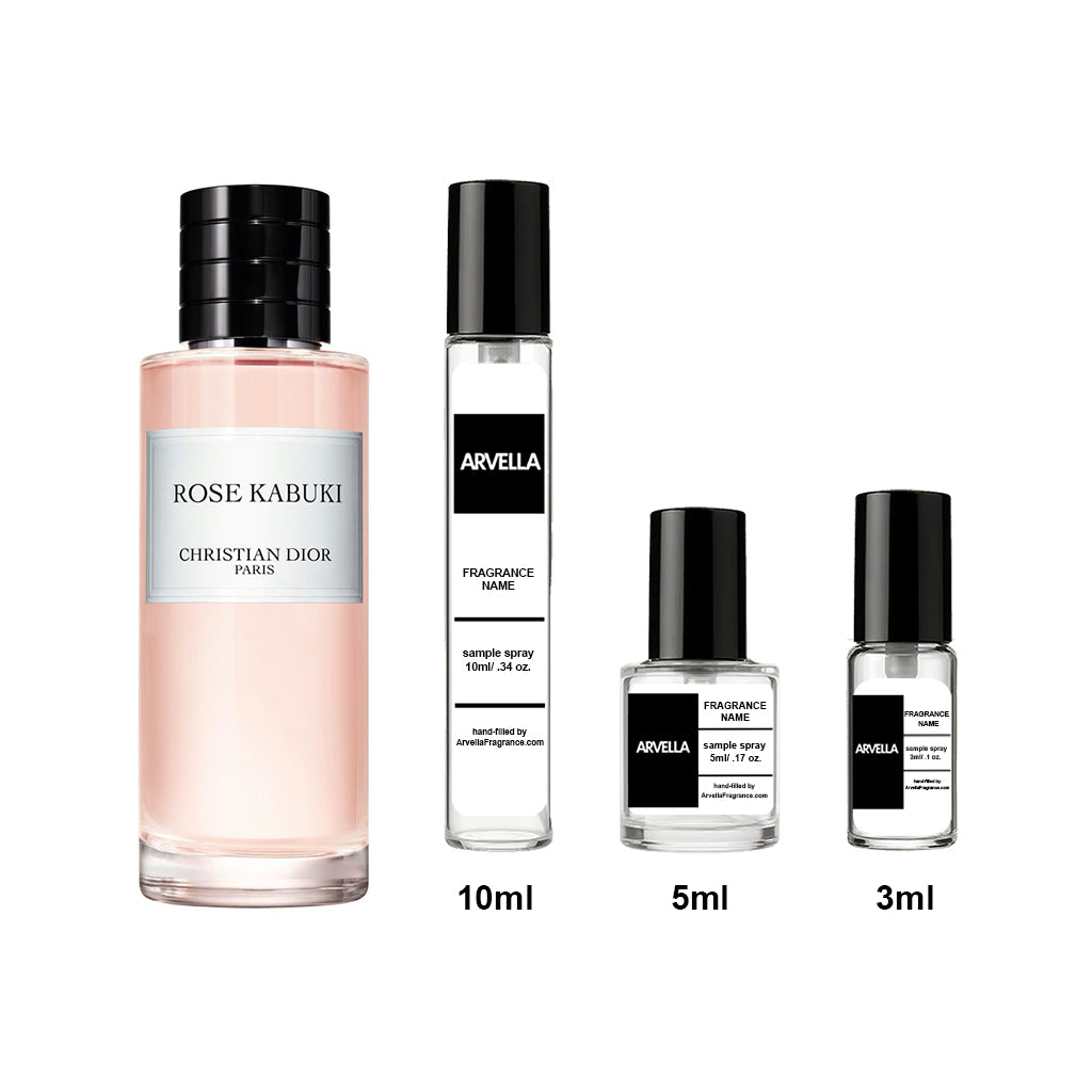 Dior Rose Kabuki Sample 10ml Spray - Arvella Fragrance